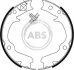 Колодка гальм. барабан. (вир-во ABS) A.B.S. 9116 (фото 1)