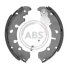 Колодка гальм. барабан. FORD Fiesta / Ka задн. (ABS) A.B.S. 9128 (фото 1)