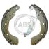 Колодка гальм. барабан. CHEVROLET Aveo задн. (виробництво ABS) A.B.S. 9158 (фото 1)
