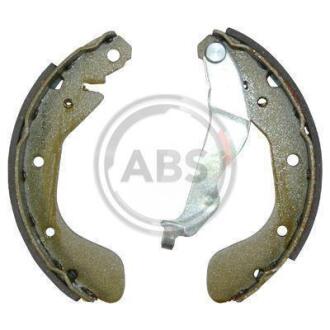 Колодка гальм. барабан. CHEVROLET Aveo задн. (виробництво ABS) A.B.S. 9158