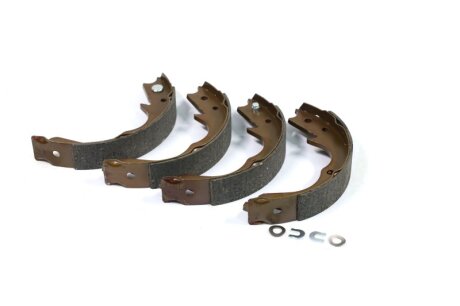 Колодка гальм. барабан. MITSUBISHI LANCER 2.0 EVO 08-,OUTLANDER II 2.2 3.0 07 задн. (ABS) A.B.S. 9235