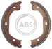 Комплект гальмівних колодок, стоянкове гальмо A.B.S. 9356 (фото 1)