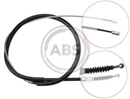 Трос ручного гальма VW TOURAN (1T1,1T2,1T3) задн. (вир-во ABS) A.B.S. K13576
