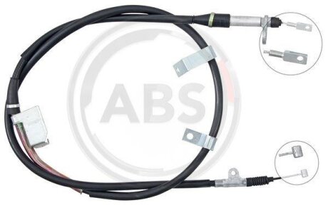 Трос ручного гальма задній правий A.B.S. K14143