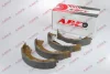 Гальмівна колодка HYUNDAI ACCENT IV, ELANTRA V, GETZ, I10 I, I20 I, I20 II, SOLARIS, VENUE KIA RIO III, RIO IV, STONIC OPEL TIGRA 1.0H-1.8 09.02- ABE C00518ABE (фото 2)