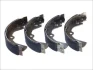Гальмівна колодка FORD TAUNUS V HYUNDAI GRACE, SONATA II, SONATA III NISSAN ALMERA I, AVENIR, BLUEBIRD, CUBE, LAUREL, PRAIRIE, PRAIRIE LIBERTY, PRAIRIE PRO, PRIMERA 1.3-2.8D 07.79-11.08 ABE C01034ABE (фото 2)