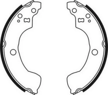 Тормозные колодки, барабанные ABE C01051ABE