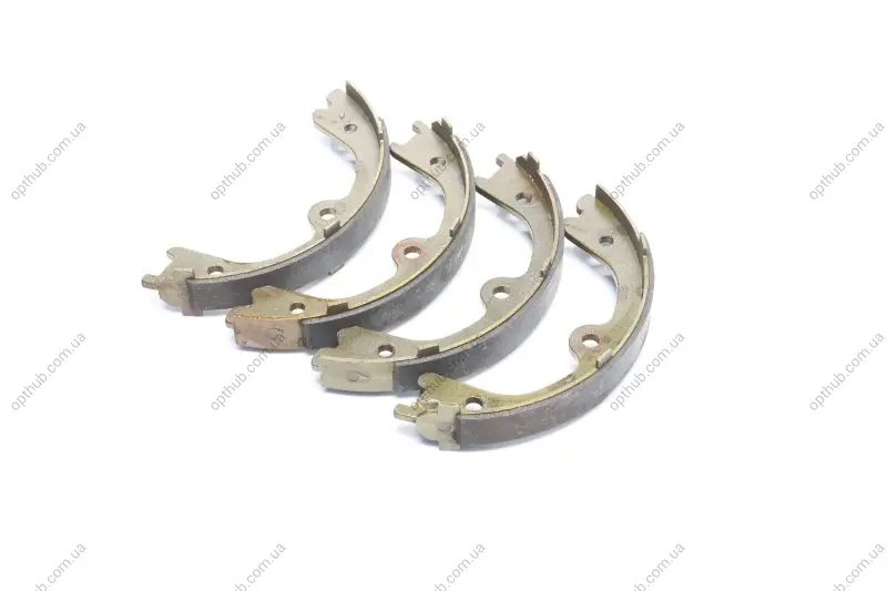 Гальмівна колодка INFINITI FX, JX, M, M37, Q50, Q60, Q70, QX60, QX70 NISSAN GT-R, MURANO I, MURANO II, MURANO III, NAVARA NP300, PATHFINDER IV 2.0-5.0 01.03- ABE C01062ABE (фото 1)