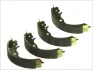 Гальмівна колодка HONDA ACCORD IV, ACCORD VI, CAPA, CIVIC VII, CIVIC VIII, CONCERTO, CR-V I, CR-V II, FR-V, HR-V SUZUKI CARRY, JIMNY 1.3-2.3 10.89- ABE C04011ABE (фото 1)
