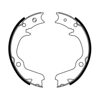 Гальмівна колодка MITSUBISHI 3000 GT, ECLIPSE I, ECLIPSE II, GALANT VII, GALANT VIII, LANCER V, LANCER VI, LANCER VII, OUTLANDER I, PAJERO PININ I, SANTAMO, SIGMA, SPACE 1.3-3.6 01.89- ABE C07012ABE