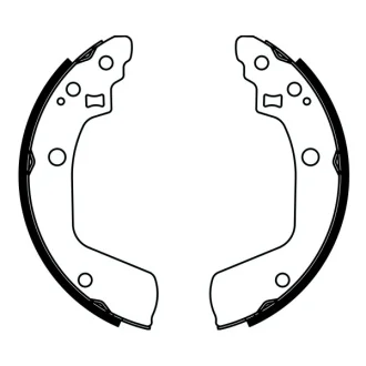 Гальмівна колодка SUZUKI SWIFT III 1.2-1.5 02.05-06.15 ABE C08029ABE
