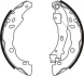 Гальмівна колодка DS DS 3 CITROEN C2, C2 ENTERPRISE, C3 I, C3 II, C3 III, C3 PLURIEL, DS3 LANCIA Y, YPSILON PEUGEOT 1007 1.1-1.6D 10.00- ABE C0C020ABE (фото 1)