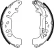 Гальмівна колодка CITROEN NEMO FIAT FIORINO, GRANDE PUNTO, LINEA, PUNTO, PUNTO EVO, QUBO OPEL ADAM, CORSA D, CORSA E PEUGEOT 308 I, BIPPER, BIPPER TEPEE 0.9-1.7D 06.05- ABE C0F031ABE (фото 3)