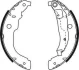 Гальмівна колодка DS DS 3 CITROEN C3 II, DS3 PEUGEOT 207, 208, 208 I, 301 1.0-1.6D 02.06- ABE C0P033ABE (фото 3)