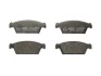 Комплект гальмівних колодок передн, DAEWOO TICO SUZUKI CAPPUCCINO TATA INDICA 0.7/0.8/1.4D 02.92-02.08 ABE C10006ABE (фото 1)