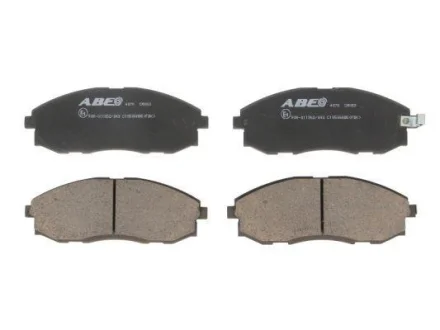 Комплект гальмівних колодок передн, HYUNDAI H-1, H-1 / STAREX, H100 2.4/2.5D/2.6D 06.97- ABE C10506ABE