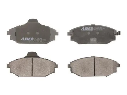 Комплект гальмівних колодок передн, HYUNDAI GALLOPER I, GALLOPER II TOYOTA HILUX VII 2.5D/2.6D/3.0 08.91-05.15 ABE C10507ABE