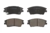 Комплект гальмівних колодок передн, HYUNDAI ELANTRA IV, ELANTRA VI, I40 I, IX35, KONA, TUCSON KIA CADENZA II, CARENS III, SOUL II, SPORTAGE III, SPORTAGE IV 1.6-3.3 01.06- ABE C10536ABE (фото 1)
