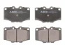 Комплект гальмівних колодок передн, TOYOTA 4 RUNNER I, 4 RUNNER V, COROLLA, FORTUNER, HARRIER, HIACE III, HILUX III, HILUX IV, HILUX V, LAND CRUISER, LAND CRUISER 90 1.4-4.2 03.69- ABE C12036ABE (фото 1)