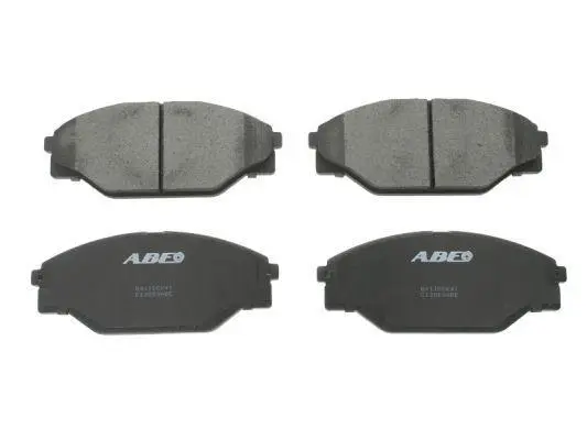 Комплект гальмівних колодок передн, TOYOTA CENTURY, DYNA 200, HIACE III, HIACE IV, HILUX IV, HILUX VI 2.0-4.0 10.82-07.05 ABE C12053ABE (фото 1)