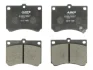 Комплект гальмівних колодок передн, FORD USA ESCORT MAZDA 121 I, 323 C IV, 323 C V, 323 F IV, 323 F V, 323 F VI, 323 III, 323 P V, 323 S IV, 323 S V, 323 S VI, MX-3 1.5-2.0D 11.86-05.04 ABE C13035ABE (фото 1)