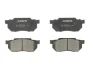Комплект гальмівних колодок передн, HONDA ACCORD IV, ACCORD VI, ACCORD VII, CITY IV, CIVIC IV, CIVIC V, CR-V I, CR-V II, CRX I, CRX II, INTEGRA, JAZZ, JAZZ II, PRELUDE II, S2000 1.2-2.4 10.83- ABE C14019ABE (фото 1)
