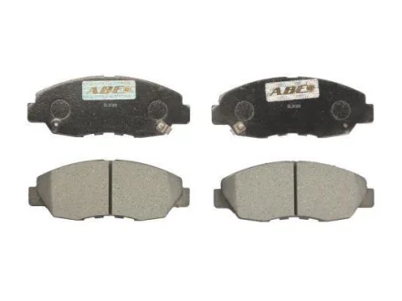 Комплект гальмівних колодок передн, HONDA ACCORD IV, ACCORD V, ACCORD VI, CIVIC IX, CIVIC VIII, CR-V I, ODYSSEY 1.3-3.5 01.90-12.16 ABE C14030ABE