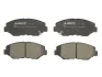 Комплект гальмівних колодок передн, HONDA ACCORD IX, ACCORD VII, CITY IV, CIVIC IX, CIVIC X, CR-V I, CR-V II, CR-V IV, CR-V V, ELEMENT, ODYSSEY, PILOT 1.0-3.5 01.99- ABE C14049ABE (фото 3)