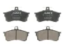 Комплект гальмівних колодок передн, MITSUBISHI CARISMA, COLT VI, DELICA / SPACE GEAR, ECLIPSE, ECLIPSE II, ECLIPSE III, L 300 III, L200, L400, LANCER IV, LANCER V, LANCER VII 0.7-3.5 03.80- ABE C15034ABE (фото 1)