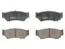 Комплект гальмівних колодок передн, GEO TRACKER SUZUKI GRAND VITARA I, GRAND VITARA II, JIMNY, VITARA 1.5D-2.4 01.88- ABE C18009ABE (фото 1)