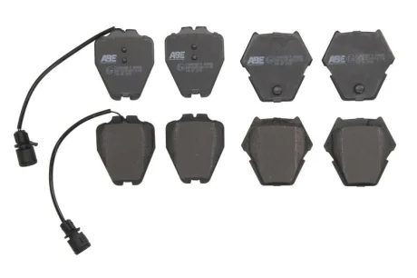 Комплект гальмівних колодок передн, AUDI A6 C4, A6 C5, A8 D2, ALLROAD C5 2.5D-4.2 03.94-08.05 ABE C1A049ABE-P