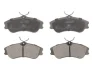 Комплект гальмівних колодок передн, CITROEN BERLINGO, JUMPY I, XSARA, XSARA PICASSO PEUGEOT 206, 306, 307, PARTNER, PARTNER ORIGIN 1.1-Electric 04.93- ABE C1C031ABE (фото 1)