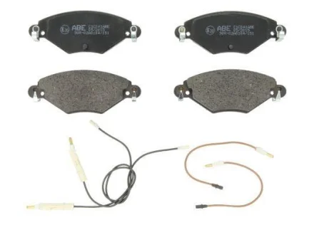 Комплект гальмівних колодок передн, CITROEN C5 I, C5 II 1.6D-3.0 03.01-08.08 ABE C1C041ABE