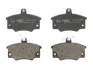 Комплект гальмівних колодок передн, ABARTH RITMO ALFA ROMEO 145, 146, 155, 33, ARNA, SPIDER FIAT 131, 132, 147, ARGENTA, BARCHETTA, BRAVO I, CROMA, PANDA, PUNTO 0.65-Electric 01.76-03.12 ABE C1D000ABE (фото 1)