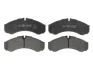 Комплект гальмівних колодок передн, IVECO DAILY II, DAILY III, DAILY IV, DAILY V RVI MASCOTT RENAULT MASTER PRO 2.3D-3.0D 01.89-02.14 ABE C1E011ABE (фото 1)