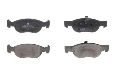 Комплект гальмівних колодок передн, FIAT BRAVA, GRANDE PUNTO, PUNTO 1.3D-1.9D 09.96- ABE C1F018ABE
