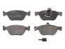 Комплект гальмівних колодок передн, ALFA ROMEO 145, 146, 147, 155, 156, ARNA, GT, GTV, SPIDER FIAT BRAVO I, COUPE, MAREA, MULTIPLA, STRADA LANCIA DEDRA, DELTA II, LYBRA 1.3-3.2 01.85- ABE C1F025ABE (фото 1)