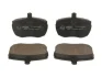 Комплект гальмівних колодок передн, DAF 400, 400-SERIE IVECO DAILY I ALFA ROMEO AR 8 FORD TRANSIT LAMBORGHINI LM-002 LAND ROVER 110/127, 90 I, DEFENDER, RANGE ROVER I 1.6-5.2 07.70-02.16 ABE C1G009ABE (фото 1)