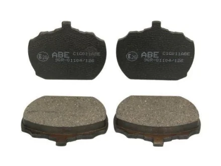 Комплект гальмівних колодок передн, FORD TRANSIT LDV SHERPA ROVER 2000-3500 1.5-3.5 11.65-09.92 ABE C1G011ABE
