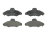 Комплект гальмівних колодок передн, FORD ESCORT CLASSIC, ESCORT V, ESCORT V EXPRESS, ESCORT VI, KA, ORION III 1.3-2.0 07.90-03.04 ABE C1G018ABE (фото 1)