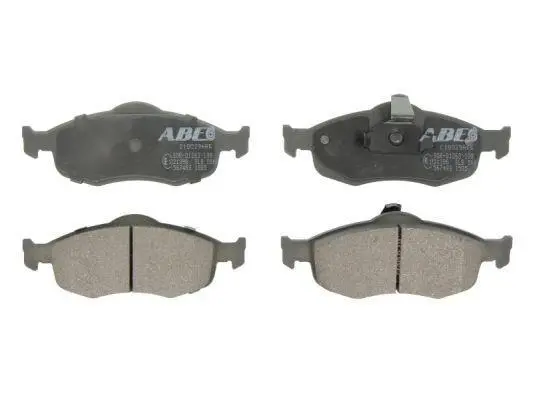 Комплект гальмівних колодок передн, FORD COUGAR, MONDEO I, MONDEO II, SCORPIO I, SCORPIO II, SIERRA II FORD USA CONTOUR 1.6-2.9 09.86-12.01 ABE C1G029ABE (фото 1)