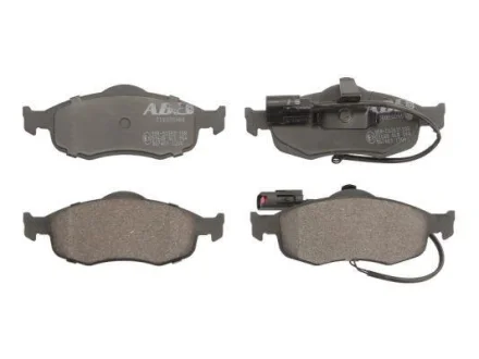 Комплект гальмівних колодок передн, FORD COUGAR, MONDEO I, MONDEO II, SCORPIO I, SCORPIO II, TRANSIT FORD USA CONTOUR 1.6-2.9 09.86-12.01 ABE C1G030ABE