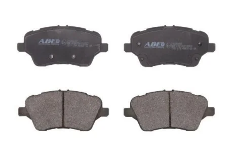 Комплект гальмівних колодок передн, FORD B-MAX, ECOSPORT, FIESTA, FIESTA VI, FIESTA VII, TOURNEO COURIER B460, TRANSIT COURIER B460 1.0-1.6D 06.08- ABE C1G064ABE