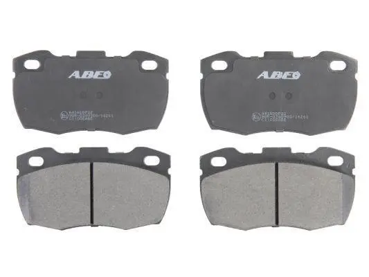 Комплект гальмівних колодок передн, LAND ROVER 110/127, 90 I, DEFENDER 2.2D-4.0 09.83-02.16 ABE C1I006ABE (фото 1)