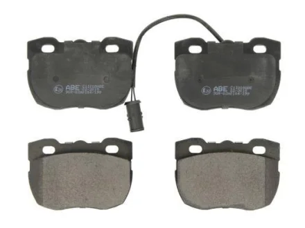 Комплект гальмівних колодок передн, LAND ROVER 110/127, 90 I, DEFENDER, DISCOVERY I, DISCOVERY II, RANGE ROVER EVOQUE, RANGE ROVER I 2.0-4.3 08.81-12.19 ABE C1I008ABE