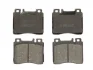 Комплект гальмівних колодок передн, MERCEDES 124 (W124), S (C140), S (W140), SL (R107) 2.8-6.0 09.85-12.99 ABE C1M016ABE (фото 1)
