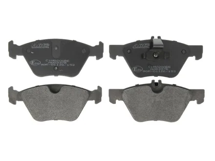 Комплект гальмівних колодок передн, MERCEDES C (W202), CLK (A208), CLK (C208), E T-MODEL (S210), E T-MODEL (S211), E (VF210), E (W210), E (W211), S (W220, V220), SLK (R170) 2.0-5.5 05.94-07.09 ABE C1M020ABE
