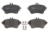 Комплект гальмівних колодок передн, MERCEDES A (W176), B SPORTS TOURER (W246, W242), CLA (C117) BMW X3 (E83) 1.5D-3.0D 09.05-03.19 ABE C1M059ABE-P (фото 1)