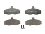 Комплект гальмівних колодок передн, FORD SIERRA, SIERRA I, SIERRA II SKODA FAVORIT, FAVORIT FORMAN, FELICIA CUBE, FELICIA I 1.3-2.8 08.82-04.02 ABE C1S001ABE (фото 1)