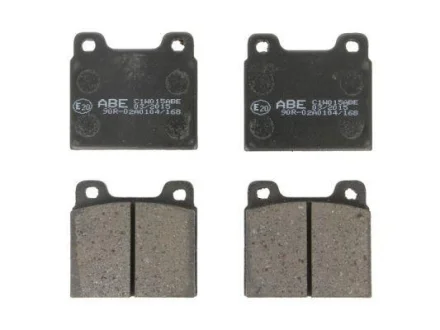 Комплект гальмівних колодок передн, MERCEDES /8 (W114), /8 (W115) ALFA ROMEO SPIDER OPEL ASTRA J PORSCHE 911 VW TRANSPORTER T2, TRANSPORTER T3 1.6-3.0 08.67-10.15 ABE C1W015ABE